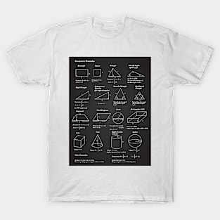Geometric Formulas T-Shirt